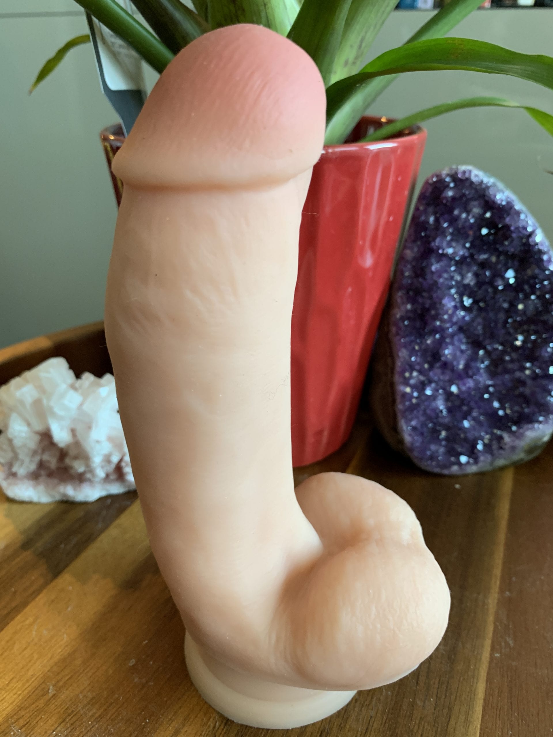 Willy's 7 Inch Realistic Suction Cup Dildo with Balls