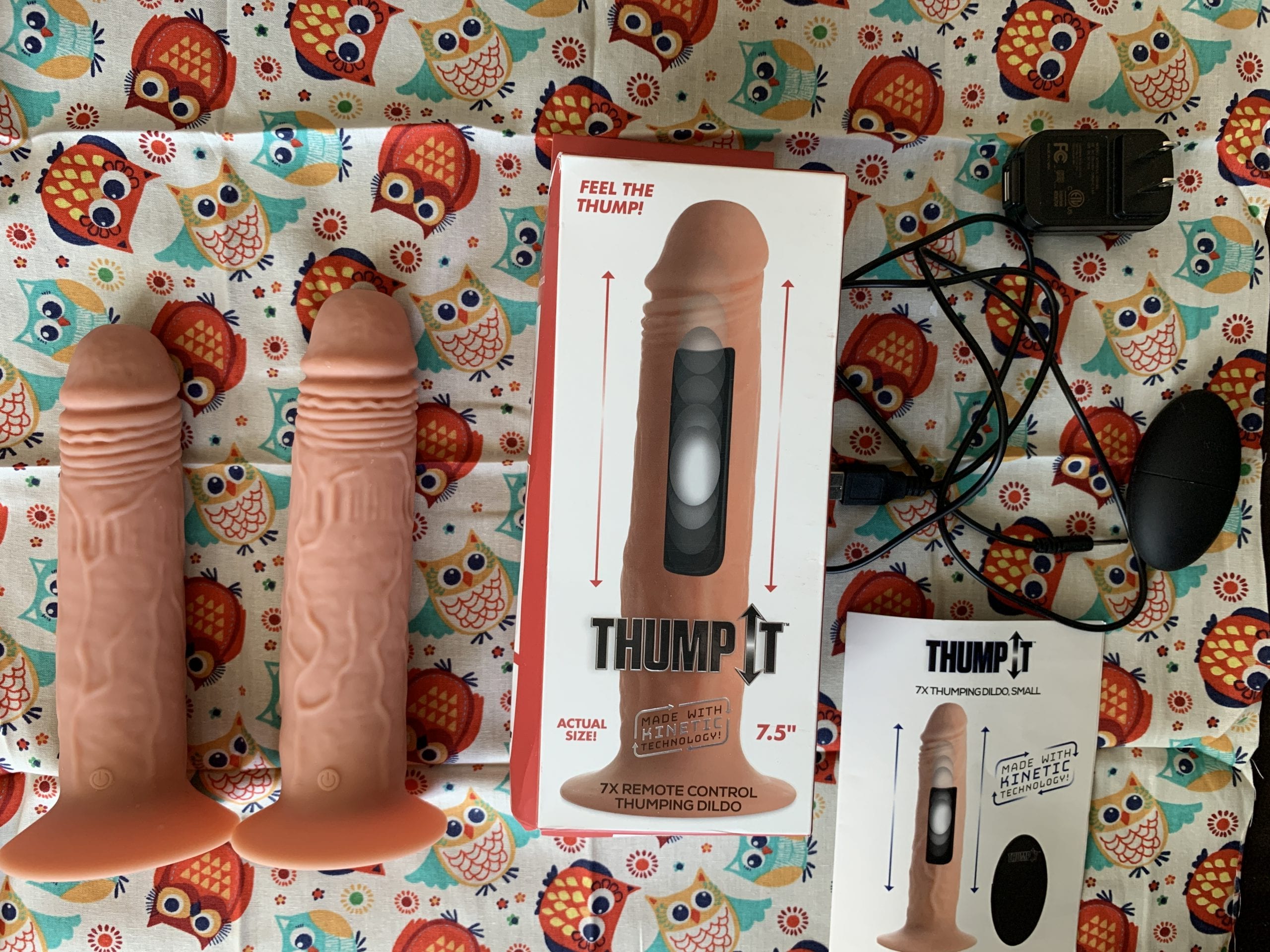 REVIEW: Thump It Remote Controlled Thrusting Silicone Dildo