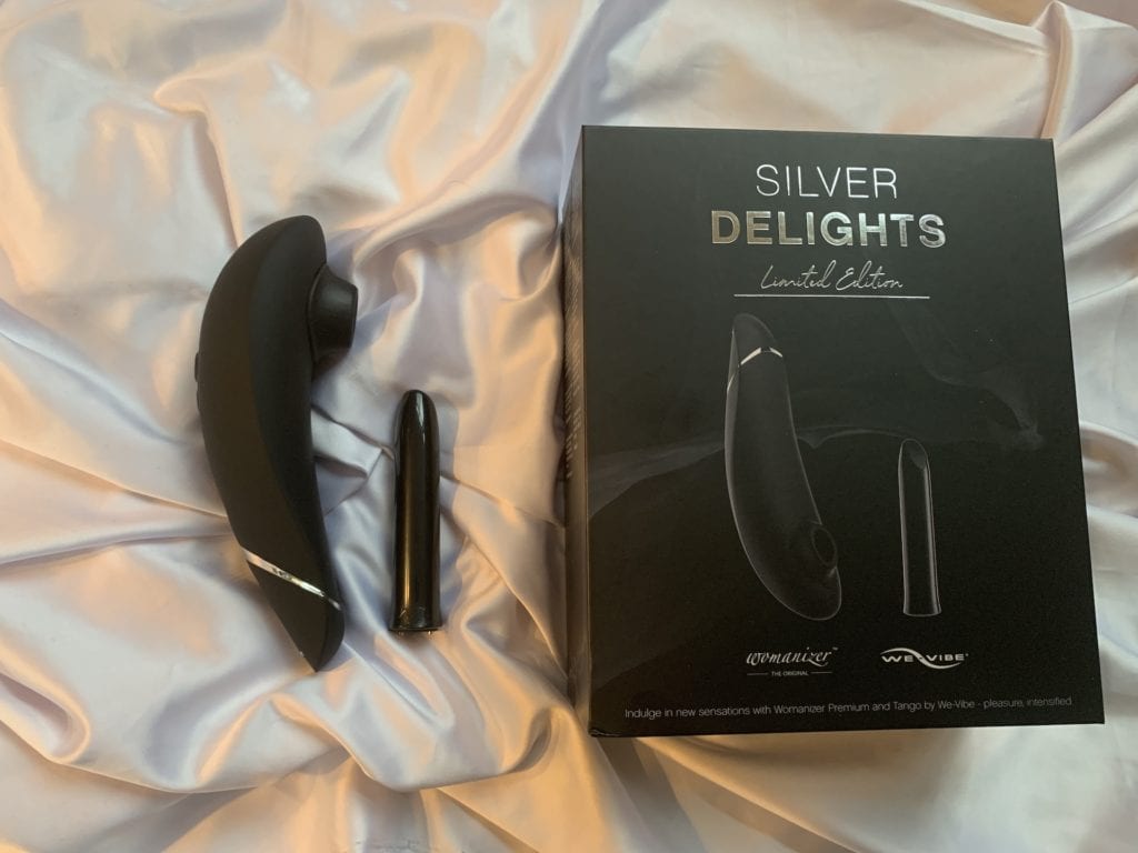 Silver Delights, Limited Edition Womanizer Premium and We-Vibe Tango Collection