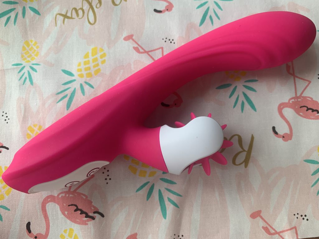 Sohimi's Vibration Tongue Licker is a toy that rivals the Lovehoney Sqweel and offers a lot of different stimulation. 