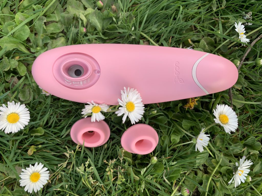 The Womanizer Premium Eco is an innovative, biodegradable sex toy