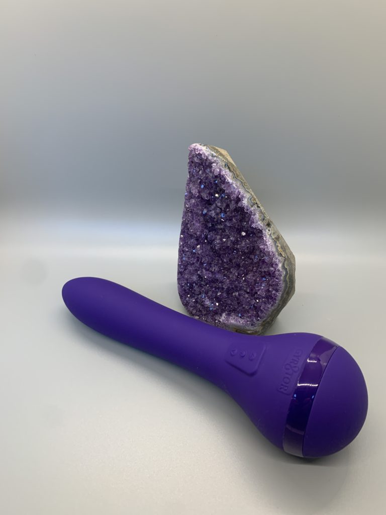 Lovehoney Gyr8tor is a purple sex toy that looks.... weird. I wasn't too fond of this toy but it could work for.... some.